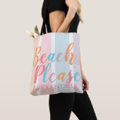 Gepersonaliseerd strand Please Beach Tote Bag (Dichtbij)