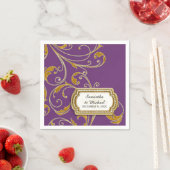 Gepersonaliseerd Stropdas Glam Old Hollywood Regen Servet (Insitu)