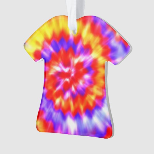 Gepersonaliseerd Stropdas met T-Shirt kerstversier Ornament (voorkant)