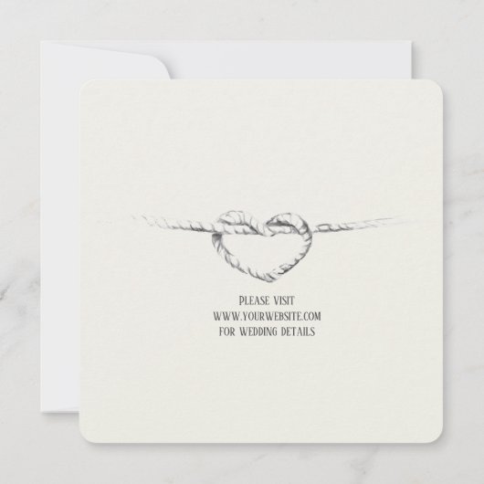 Gepersonaliseerd Stropdas op de uitnodiging voor d (Achterkant)