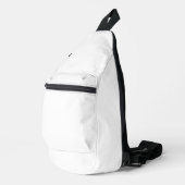 Gepersonaliseerd succes terug naar school sling bag (Rechterhoek)