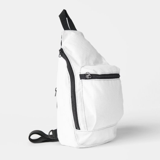 Gepersonaliseerd succes terug naar school sling bag (Linkerhoek)