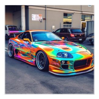Gepersonaliseerd Supercars:Vetkleuren en wijziging Foto Afdruk