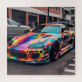 Gepersonaliseerd Supercars:Vetkleuren en wijziging Legpuzzel