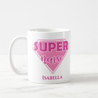 Gepersonaliseerd Superverpleegroze Koffiemok