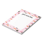 Gepersonaliseerd Sushi-Notitieblok Notitieblok (Linkerzijde)