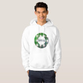 gepersonaliseerd sweatshirt met capuchon en mannen (Voorkant volledig)