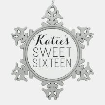 Gepersonaliseerd Sweet 16 Favor