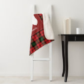 Gepersonaliseerd Sweet Home Tartan Clan Kerr Pset Sherpa Deken (In situ)