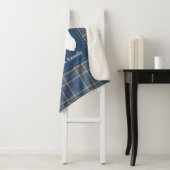 Gepersonaliseerd Sweet Home Tartan Clan Thompson P Sherpa Deken (In situ)