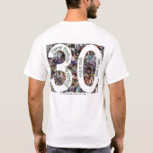 Gepersonaliseerd T-shirt (Achterkant)