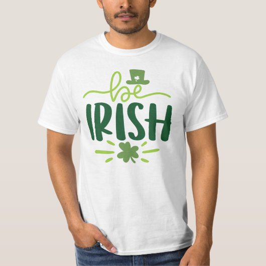 Gepersonaliseerd T-shirt van St. Patrick's Day (Voorkant)