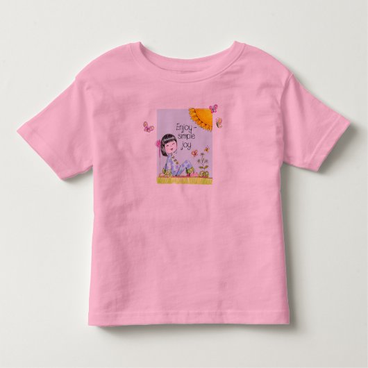 Gepersonaliseerd T-shirt voor kinderen (Voorkant)