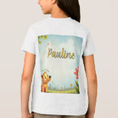 Gepersonaliseerd t shirt voor kinderen (Achterkant)