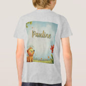 Gepersonaliseerd t shirt voor kinderen (Achterkant)