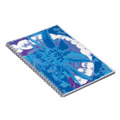 Gepersonaliseerd tandheelkundig bloemenjournaal vo notitieboek (Rechterzijde)