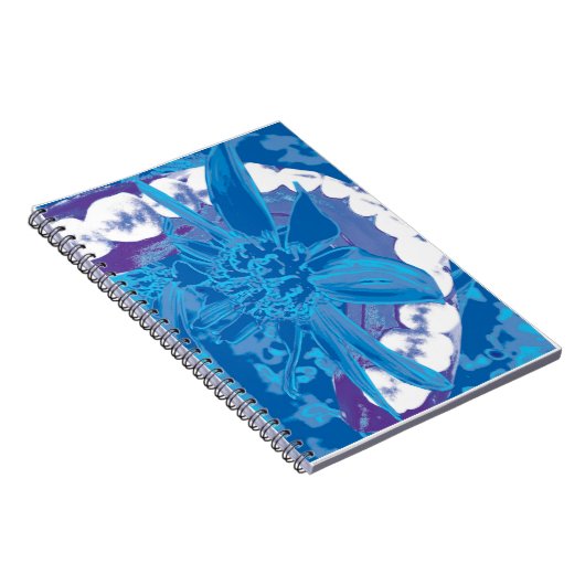 Gepersonaliseerd tandheelkundig bloemenjournaal vo notitieboek (Rechterzijde)