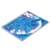 Gepersonaliseerd tandheelkundig bloemenjournaal vo notitieboek (Linkerzijde)