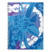 Gepersonaliseerd tandheelkundig bloemenjournaal vo notitieboek (Voorkant)