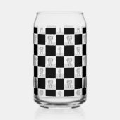 Gepersonaliseerd tandheelkundig patroon blikvorm glas (Links)