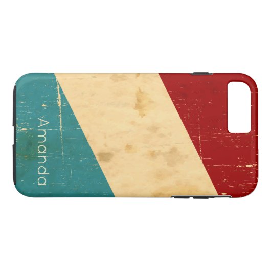 Gepersonaliseerd  tapestandaarspatroon Case-Mate iPhone case (Achterkant (Horizontaal))