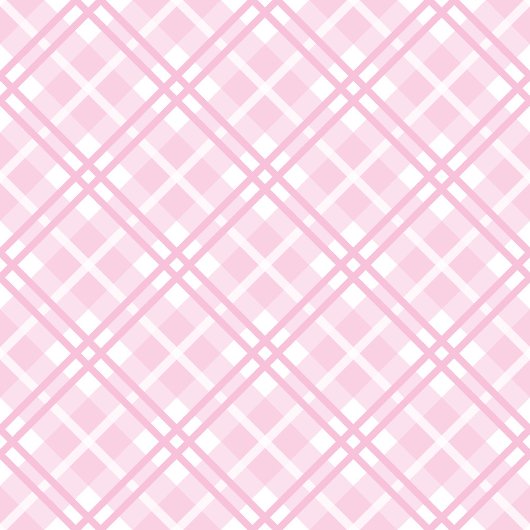 Gepersonaliseerd Tartan servetten Chic Roze servie