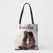 Gepersonaliseerd Tas BagBoots Country Rustiek West (Voorkant)