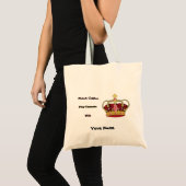 Gepersonaliseerd tas Canasta Queen (Voorkant (product))