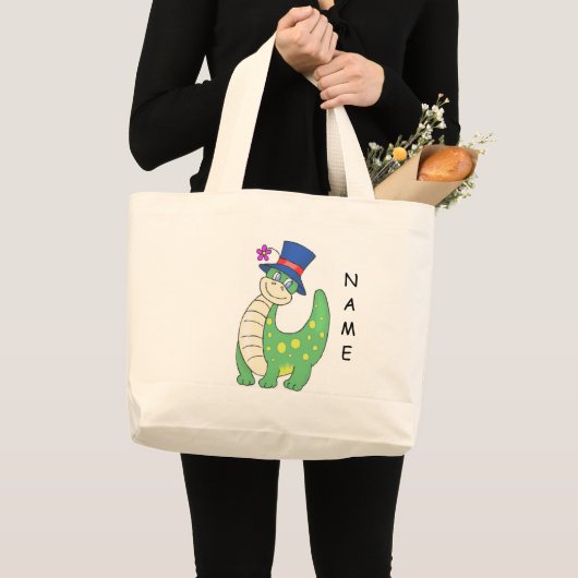 Gepersonaliseerd Tas Dinosaur (Voorkant (product))