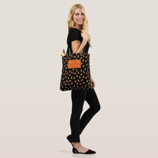 Gepersonaliseerd Tas van het Snoep Candy Corn Hall (Op model)