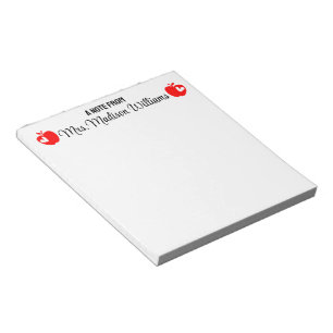 Gepersonaliseerd Teacher Afstudeerder Job Gift Ter Notitieblok