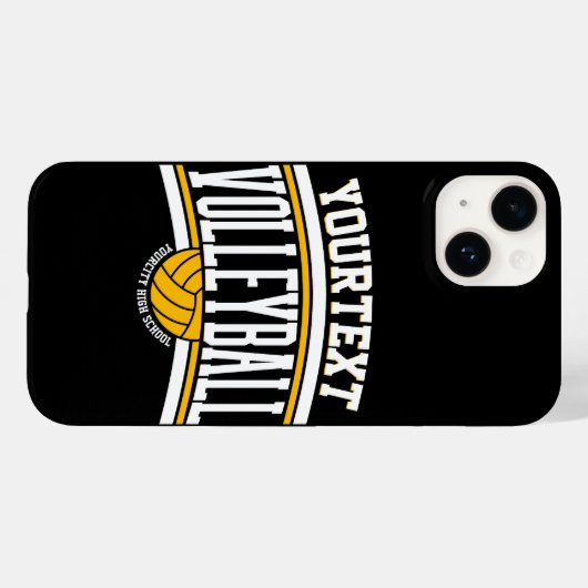 Gepersonaliseerd team van de School van de Speler  Case-Mate iPhone Case (Achterkant (horizontaal))