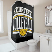 Gepersonaliseerd team van de School van de Speler  Douchegordijn (In situ)