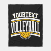 Gepersonaliseerd team van de School van de Speler  Fleece Deken (Voorkant)