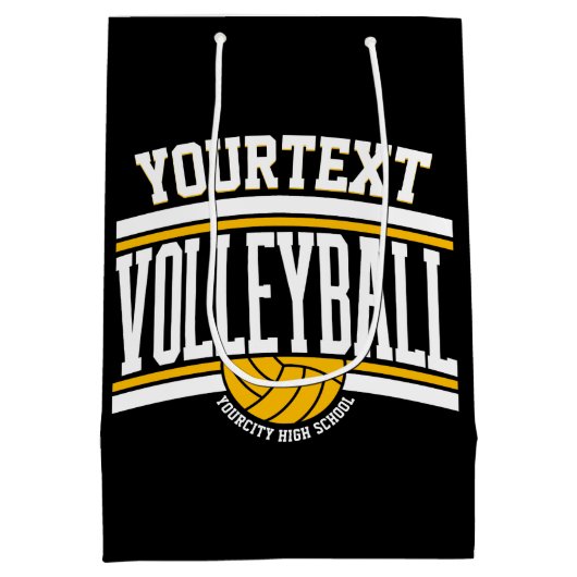 Gepersonaliseerd team van de School van de Speler  Medium Cadeauzakje (Achterkant)