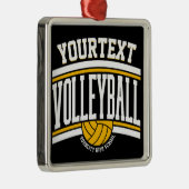 Gepersonaliseerd team van de School van de Speler  Metalen Ornament (Rechts)