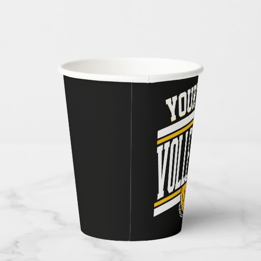 Gepersonaliseerd team van de School van de Speler  Papieren Bekers (Rechts)