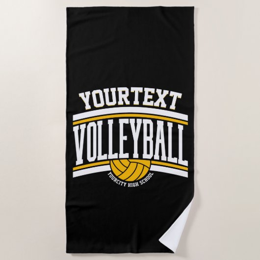 Gepersonaliseerd team van de School van de Speler  Strandlaken (Voorkant)