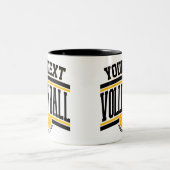 Gepersonaliseerd team van de School van de Speler  Tweekleurige Koffiemok (Center)