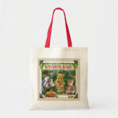 GEPERSONALISEERD TEDDY BEARS PICNIC TOTE BAG (Voorkant)