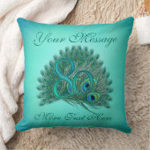 Gepersonaliseerd tekst elegant 80e verjaardag 80 K Kussen (Deken)