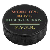 Gepersonaliseerd tekst | 's Werelds beste (...) o Hockey Puck (3/4)