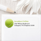 Gepersonaliseerd Tennis-patroon | Sport Etiket (Insitu)