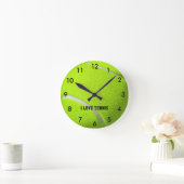 Gepersonaliseerd tennisbal ronde klok (Huis)