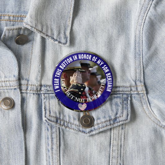 Gepersonaliseerd ter ere van mijn zoon Button (In situ)