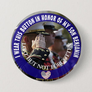Gepersonaliseerd ter ere van mijn zoon Button