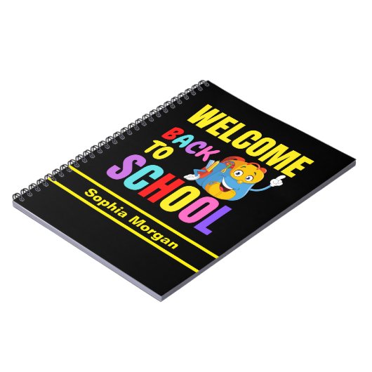 Gepersonaliseerd Terug naar School Notitieboek (Linkerzijde)