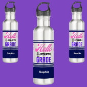 Gepersonaliseerd terug naar school Vierde klas Waterfles