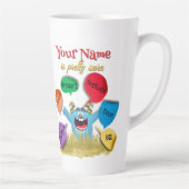 Gepersonaliseerd thema van vandaag omvat niet uw B Latte Mok (Rechts)