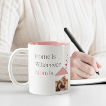 Gepersonaliseerd Thuis Is Waar Mama Is